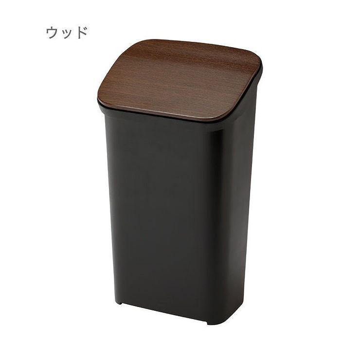 スムース ダストボックス 20L おしゃれ スリム クラシック ふた付き シンプル ゴミ箱 ごみ箱 新生活 一人暮らし キッチン(代引不可)【送料無料】 [3]