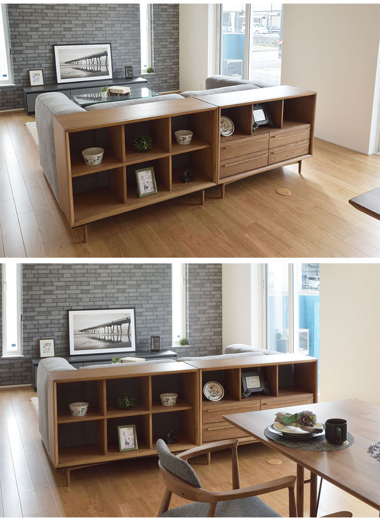 オープンシェルフ 約幅100×奥行34×高さ72cm ブラウン 木製 スチール 組立品 リビング ダイニング ベッドルーム 寝室 インテリア おしゃれ(代引不可)【送料無料】 [2]