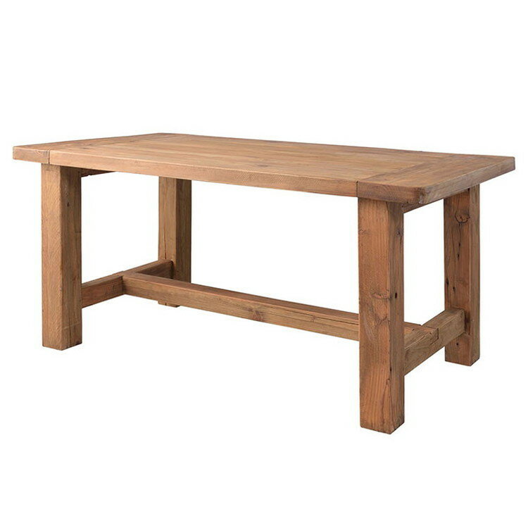■商品サイズ幅160×奥行80×高さ72cm■素材天然木(パイン古材) 水性塗装■生産国中国■特徴重厚感・重量感のある風合いが魅力的なテーブルとベンチ。店舗の展示用什器としてや、デザインオフィスでの会議用テーブルとしてなど、独特な魅力ある雰...