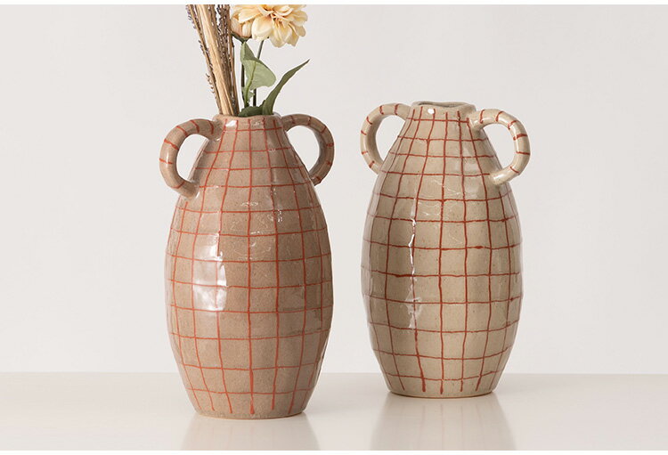 フラワーベース CLY-76 東谷 フラワーベース 花瓶 花びん かびん フラワースタンド 陶器 北欧 おしゃれ ドライフラワー シンプル 艶 生花 枝物 卓上 床置き 陶器製 和モダン モダン レトロ(代引不可)【送料無料】 [2]