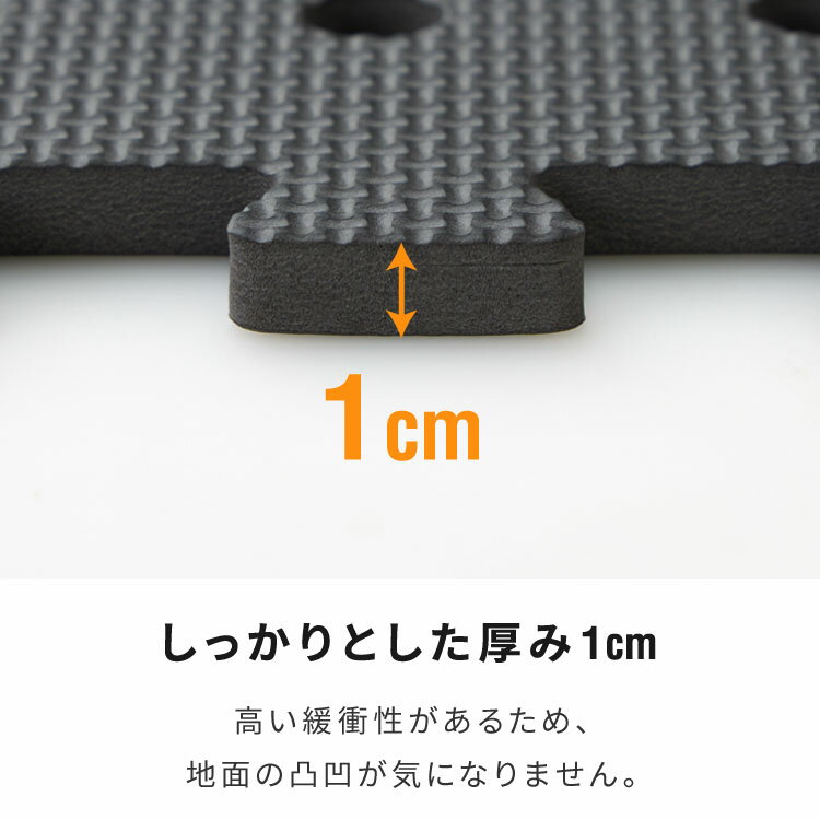 プールマット ジョイント マット ビニールプール用 折りたたみ 大判 8枚 9枚 16枚 18枚 32枚 61cm 厚み1cm デコボコ軽減 シンプル ブルー ブラック ジョイントマット パズルマット お手入れ簡単 滑り止め 水遊び 【送料無料】 3