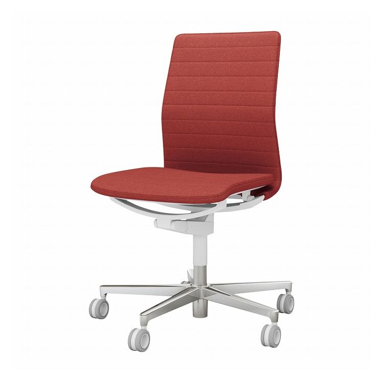 コクヨ オフィスチェア ファブレ 肘なし C01-P102CU-WAGAG3 パーシアンレッド 椅子 リモートワーク 在宅 仕事 勉強 快適 おしゃれ パソコンチェア デスクチェア 会社 子供部屋(代引不可)【送料無料】