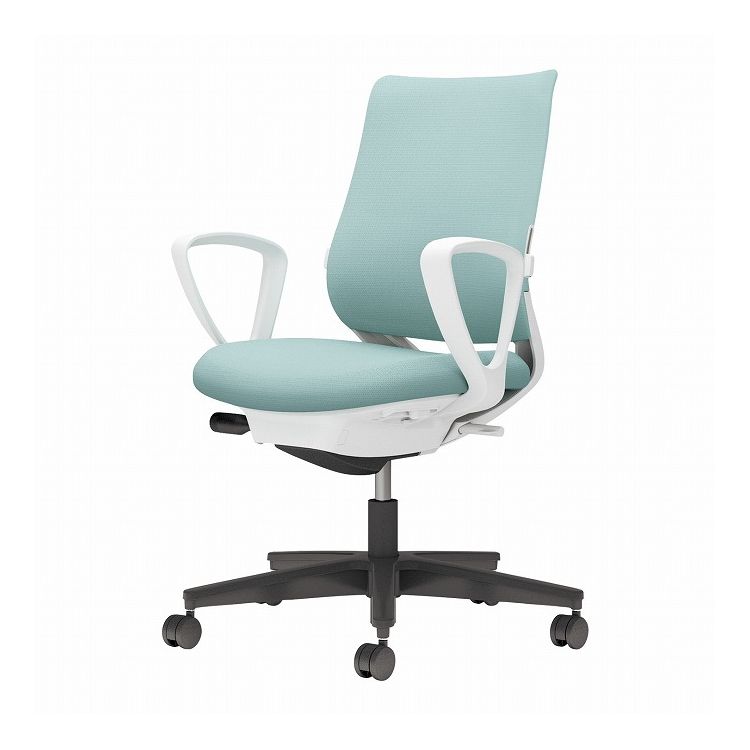 【メーカー直送】 コクヨ オフィスチェア 椅子 イス チェア ミトラ2 サークル肘 ランバー付 ホワイトグ..