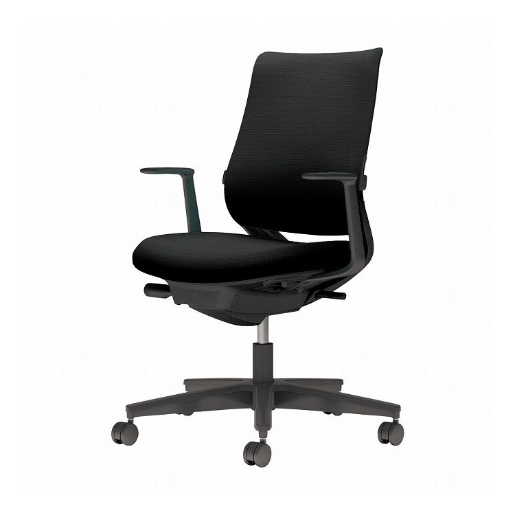 Other - 【メーカー直送】 コクヨ オフィスチェア 椅子 イス チェア ミトラ2 L型肘 ランバー付 ブラック ブラック(代引不可)【送料無料】