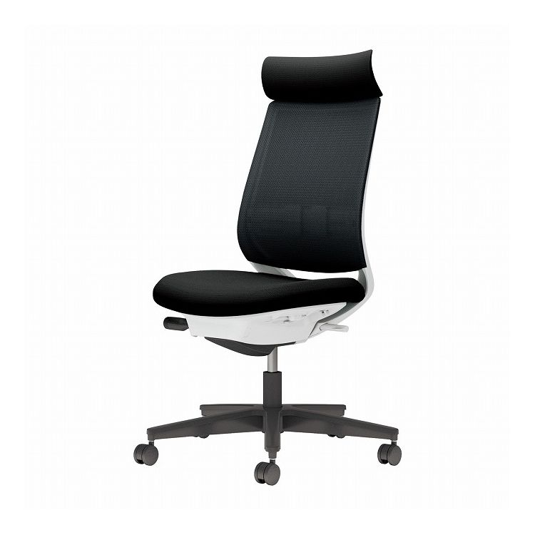 【メーカー直送】 コクヨ オフィスチェア 椅子 イス チェア ミトラ2 肘無 ランバー付 ホワイトグレー ..