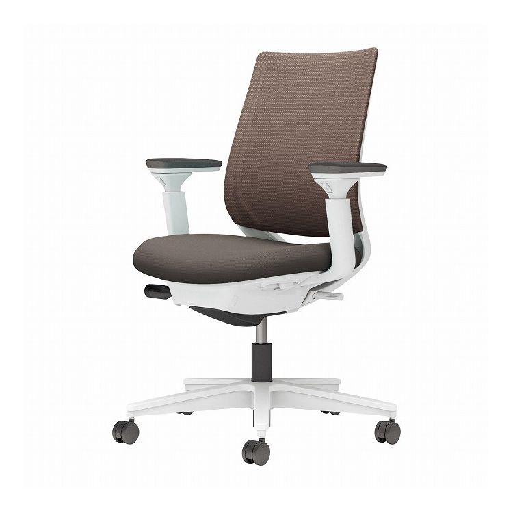 【メーカー直送】 コクヨ オフィスチェア 椅子 イス チェア ミトラ2 可動肘 ホワイトグレー ダークグレージュ(代引不可)【送料無料】