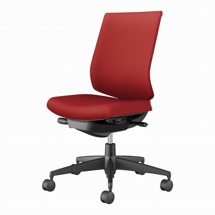 コクヨ 【メーカー直送】オフィスチェア ウィザード4 ローバック 肘なし ブラック脚 本体ブラック C06-B102CW-BKG4A81 カーペット用 カーマイン(代引不可)【送料無料】