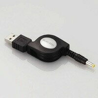 [ELECOM(エレコム)] [USBからPSPを充電]携帯ゲーム機対応充電ケーブル MG-CHARGE/DC(代引き不可)）【メール便（ネコポス）】