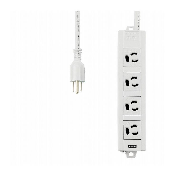 エレコム 電源タップ 延長コード EU RoHs指令準拠 マグネット付抜け止めタップ T-ECOH3410NM(代引不可)【送料無料】