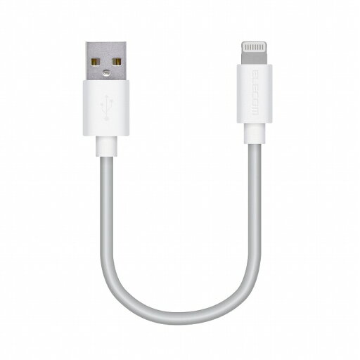 エレコム iPhoneケーブル ライトニングケーブル 10cm iPad iPod データ通信 充電 USB-A Lightning MPA-UAL01WH(代引不可) エレコム iPhoneケーブル ライトニングケーブル 10cm iPad iPod データ通信 充電 USB-A Lightning MPA-UAL01WH(代引不可)