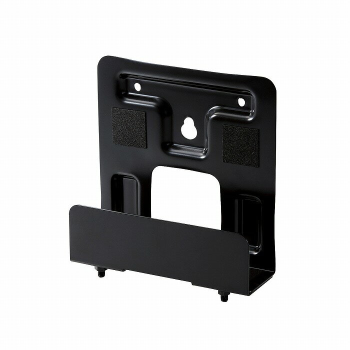 エレコム テレビ裏 モニタ裏 収納 ホルダー HDD ケーブル 配線 ブラック VESA規格対応 隙間収納(代引不可)