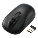 エレコム ワイヤレスマウス 無線 抗菌 光学式 3ボタン 静音 Mサイズ ブラック M-DY11DRSKBK(代引不可)(2)