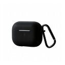 AirPods Pro ケース シリコン カバー シンプル 衝撃吸収 紛失防止 カラビナ付き 有線 / ワイヤレス充電可能 コネクタキャップ 付き 保護 収納 ...