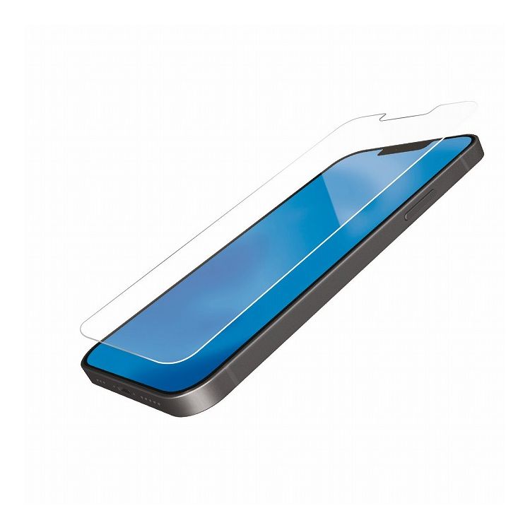 iPhone13 / iPhone13 Pro ガラスフィルム ゴリラガラス ブルーライトカット 指紋防止 貼り付けツール付 PM-A21BFLGOBL エレコム(代引不可)【メール便（ネコポス）】