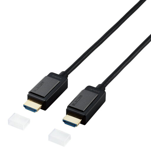 HDMIケーブル 30m 4K 60p 金メッキ 長尺 無給電タイプ ARC ブラック DH-HDLOA30BK(代引不可)【送料無料】 HDMIケーブル 30m 4K 60p 金メッキ 長尺 無給電タイプ ARC ブラック DH-HDLOA30BK(代引不可)【送料無料】