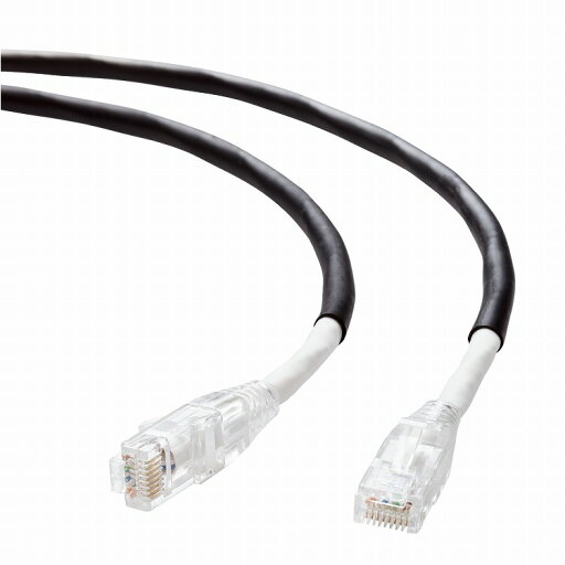 エレコム ELECOM LANケーブル CAT6A 20m 屋外用 PoE++ 対応 高速 10Gbps ストレート 耐候性 雨・日光に強い イーサネットケーブル RJ45 RoHS指令準拠 ブラック(代引不可)【送料無料】 エレコム ELECOM LANケーブル CAT6A 20m 屋外用 PoE++ 対応 高速 10Gbps ストレート 耐候性 雨・日光に強い イーサネットケーブル RJ45 RoHS指令準拠 ブラック(代引不可)【送料無料】