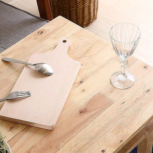 Natural Signature ネストテーブル W1200×D500×H450mm 天然木(ラバーウッド) おしゃれ(代引不可)【送料無料】 [3]
