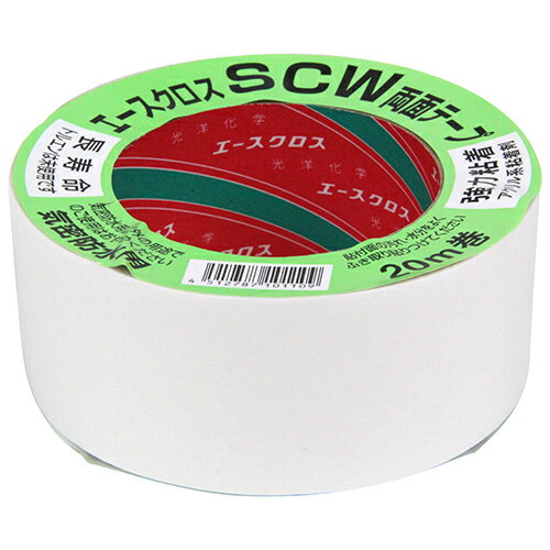 光洋化学 エースクロスSCWクリア 50mmx20M 固定 補修 重ね貼り 粘着力