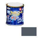 アサヒペン 多用途水性スーパーコート 1/12Lグレー