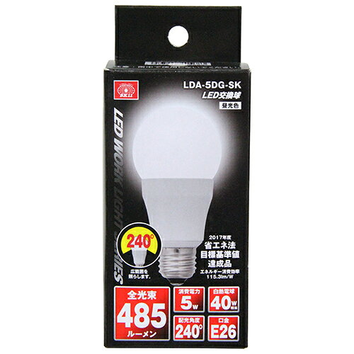 Rakuten - SK11 LED交換球5W(広角) LDA-5DG-SK
