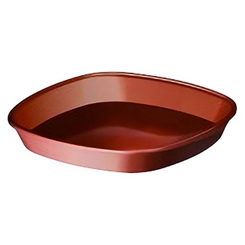 【用途】鉢皿。【機能・特徴】フレグラースクエアポット24型ブラウン色用の受皿です。【仕様】●サイズ：217×217×高さ30mm。●色：ブラウン。●24型用。【材質】●ポリプロピレン。【商品サイズ】幅217×高さ30×奥行217mm　重量1...