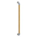 清水 丸棒手すり(自然木)800 BR-510N-SI/LO【送料無料】