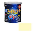 アサヒペン 多用途-水性スーパーコート 1.6L-アイボリー【送料無料】