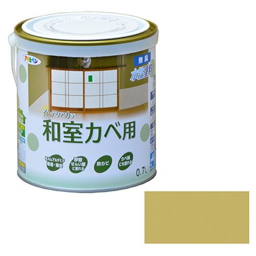 Paint - アサヒペン NEWインテリアカラー和室壁 0.7L-キジュラク【送料無料】