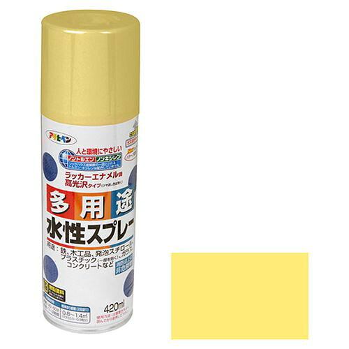アサヒペン・水性多用途スプレー・420MLーカントリーCR【送料無料】