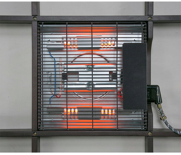 テーブル単品 ダイニングこたつテーブル 105×80cm ダイニングテーブル ハイタイプこたつ リビングこたつ 食卓テーブル 机 600W薄型ファンヒーター リモートワーク(代引不可)【送料無料】 rcmdin-11372421 リコメン堂インテリア館 サンプル画像3