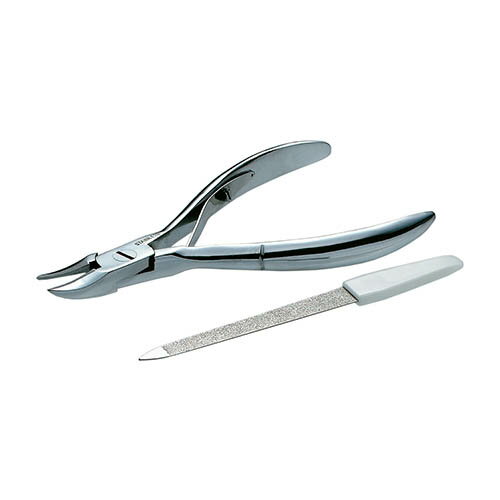 指甲刀 - 関の匠技 つめ切りニッパ 爪切り やすり付き 先端カーブ 見やすい 切りやすい 日本製 関市 巻き爪 深づめ つめ切り(代引不可)【送料無料】