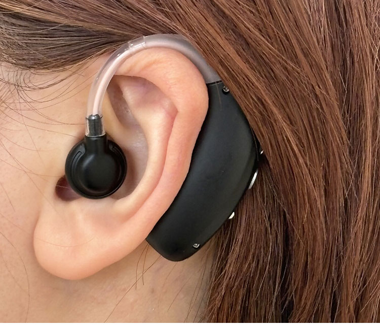 集音器 2個組 耳掛け 充電式 音量6段階 ノイズ低減 聞こえやすい 調節 USB充電 軽...