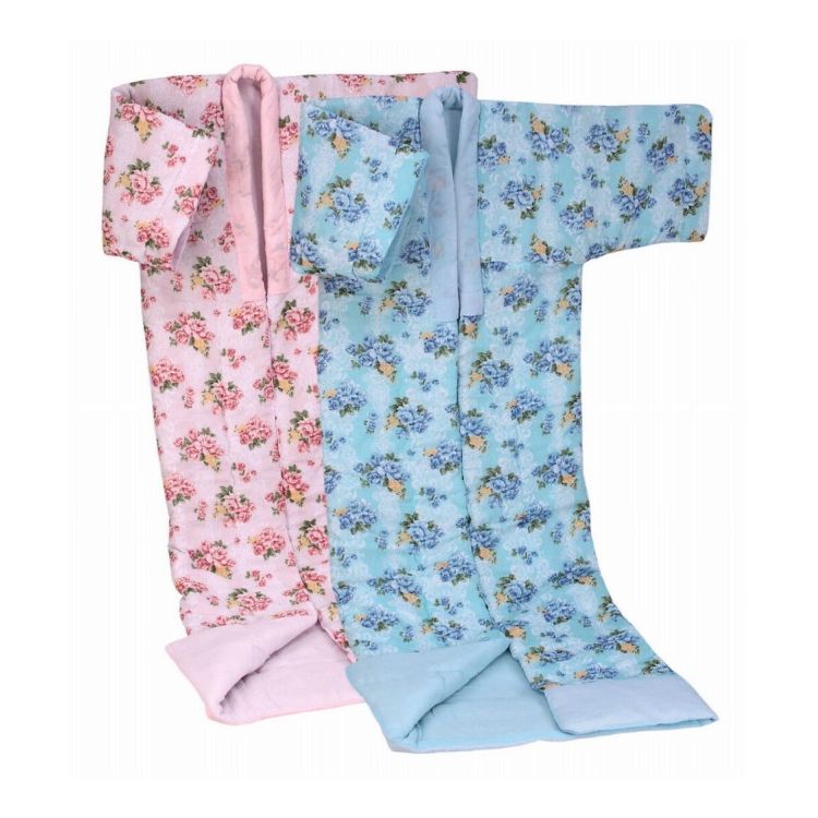 吸汗性に優れた綿100%のガーゼ素材を使用した、やわらかなかいまき布団です。軽くて通気性が良く、肌にやさしい使い心地が特徴です。肩口から裾までをすっぽり包み込むかいまき仕様で、寝返りを打っても布団がずれにくく、冷えを防ぎます。寒がりの方や寝...