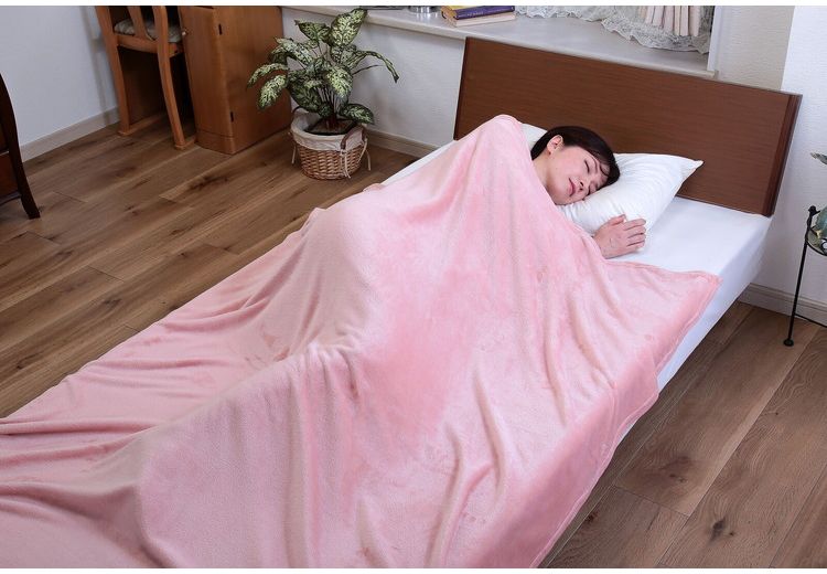 毛布 3色組 ぽかぽか 軽い 洗える ブランケット 掛け毛布 掛け布団 ふんわり 肌ざわり 暖かい 寝具 フランネル生地 柔らかい 家族用 来客用 災害備蓄用(代引不可)【送料無料】 rcmdin-11524644 リコメン堂インテリア館 サンプル画像3