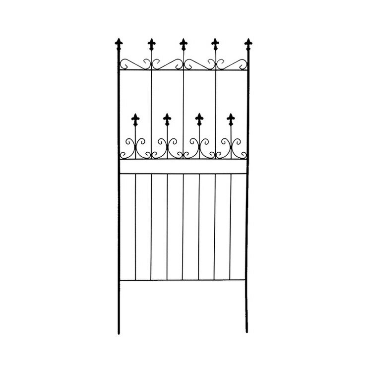 オールドシャトーフェンス150 ロータイプ 2枚組 フェンス 低い アンティーク ガーデン ガーデニング おしゃれ 北欧 庭園(代引不可)【送料無料】