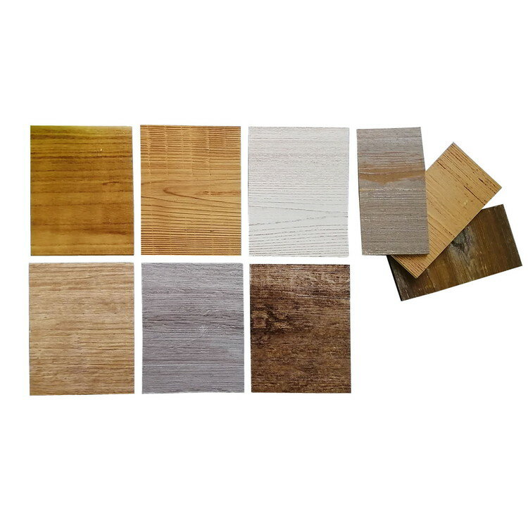SOLIDECO 壁に貼れる天然木パネル サンプルセット D-00SAM 壁パネル ウォールパネル ウッドパネル DIY 壁紙 サンプル 見本(代引不可)