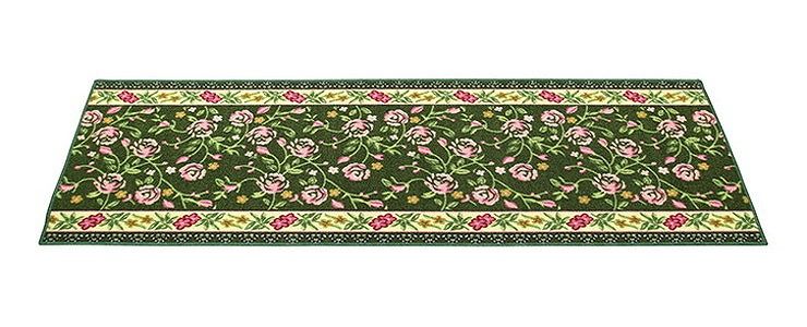 フリーマット ピュアローズ 66×440cm マット ラグ 廊下敷き おしゃれ(代引不可)【送料無料】
