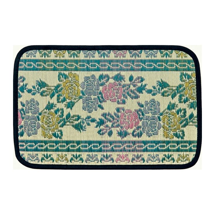 い草玄関マット(裏貼り) 涼華(すずか) 約47×70cm(代引不可)【送料無料】