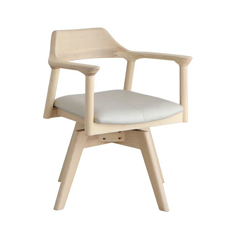 シロカ 回転チェアダイニングチェア 回転 肘付 北欧 ダイニング チェア 単品 回転椅子 椅子 おしゃれ 木製 食卓椅子 イス シンプル かわいい いす 木製チェア(代引不可)【送料無料】
