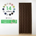 間仕切りカーテン フリーカット 幅100cm リングランナー 11個入りセット アコーディオンカーテン パタパタ 遮熱 遮光 保温 遮像 目隠し パーテーション...