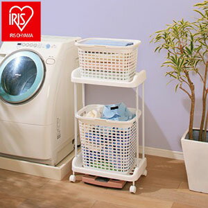 アイリスオーヤマ ランドリーバスケット バスケットラック3点セット 洗濯かご カゴ BTR-3S IRIS OYAMA(代引不可)【送料無料】