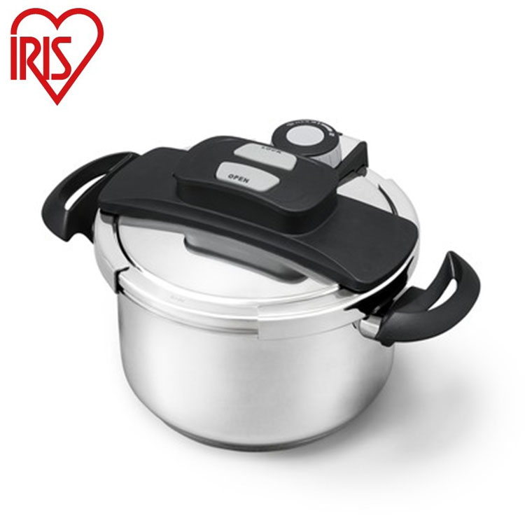 アイリスオーヤマ 両手圧力鍋5L 両手鍋 圧力鍋 RAN-5L IRIS OYAMA キッチン 調理用品 キッチンツール(代引不可)【送料無料】