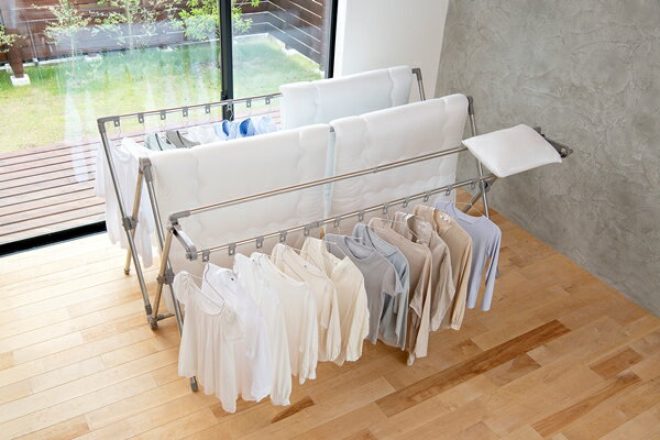 川口技研 ホスクリーン 室内用 物干 ものほし SPDS-W 1本 SPD型 スタイリッシュ ブラック 天井 スポット型 Sサイズ 屋内用 洗濯 ランドリー