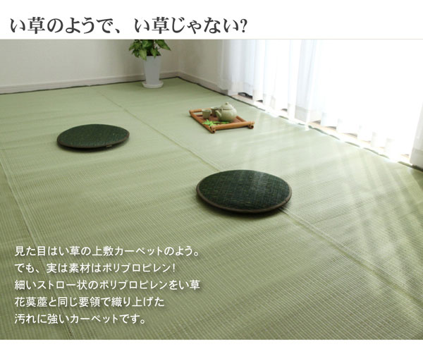洗える PPカーペット 『五木』 江戸間3畳(約174×261cm)(代引不可)【送料無料】 [2]