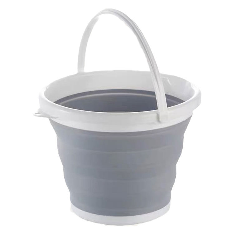 折りたたみバケツ 10L コンパクト収納 すっきり収納 持ち運び便利 フック掛け収納 折りたたみ 折りたた..