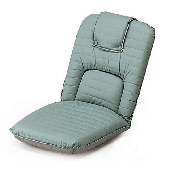 健康ストレッチ座椅子 YS-899A-グリーン 日本製 (代引き不可)【送料無料】