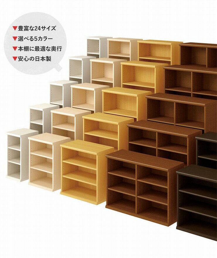 エースラック 日本製 オープンラック 幅60cm 高さ90cm カラーラック 収納 収納家具 棚 シェルフ ラック フリーラック シンプル(代引不可)【送料無料】