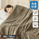 フランネル 電気掛け敷き毛布 188×130cm 消臭 デオテックス 本体丸洗い可能 ダニ退治 スライド調節 室温センサー 電気毛布【送料無料】【レビュー報告で...