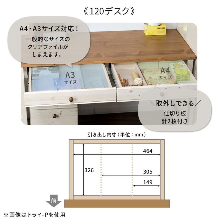 120デスク トライ-R インテリア デスク パソコンデスク 机 テレワーク 書斎デスク 学習机 PCデスク 勉強机 学習デスク オフィスデスク(代引不可)【送料無料】 [3]