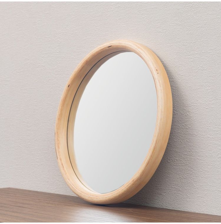 ラウンドミラー NATURAL SIGNATURE 4786A-1 ウォールミラー 鏡 エントランス サニタリー ランドリー 丸型 北欧 円形 姿見 壁掛け 壁鏡 ラウンド ミラー 円 新生活 おしゃれ 洗面所 リビング(代引不可)【送料無料】